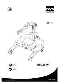 Notice GYS TROLLEY IW1 Chariot roulant industriel