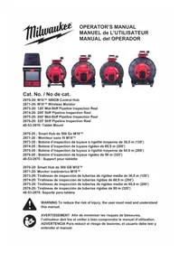 Notice MILWAUKEE M18 297322 Inspection camera