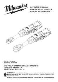 Notice MILWAUKEE M12 FUEL 256021 Clé à cliquet électrique