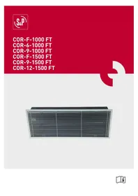 Notice Soler & Palau COR91500 FT Climatisation