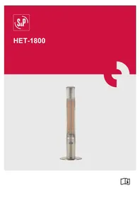 Notice Soler & Palau HET1800 Riscaldamento