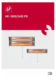 Notice Soler & Palau HE2400 PD Riscaldamento