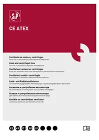 Notice Soler & Palau THATEX Ventilatore