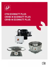 Notice Soler & Palau CTB ECOWATT PLUS Fan