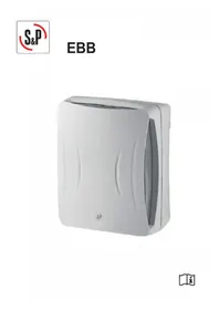 Notice Soler & Palau EBB Ventilatore di estrazione