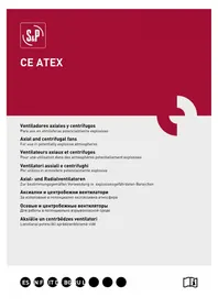 Notice Soler & Palau TCDH EXD Ventilatore