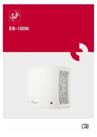 Notice Soler & Palau EB100N Ventilatore di estrazione