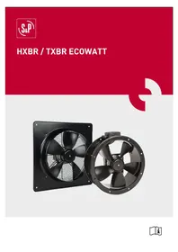 Notice Soler & Palau TXBRECOWATT вентилятор