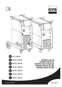 GYS Promig 400 G DV WS - Poste à souder
