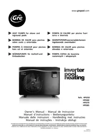 Notice GRE HPGI70 Bomba de calor