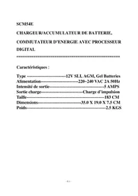 GYS DHC 54 E - Chargeur de piles