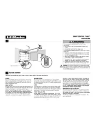 Notice LIFT-MASTER 880LMW Garage door