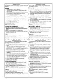 Notice BESTWAY 52379 Climatiseur