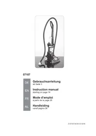 Notice Cleanmaxx 07107 Steam cleaner