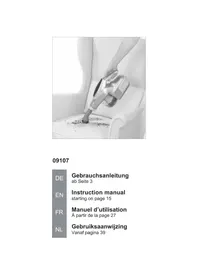 Notice Cleanmaxx 09218 Vacuum Cleaner