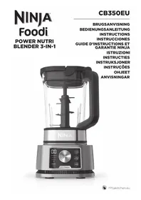 Notice NINJA FOODI POWER NUTRI 3IN1 CB350EU Blender