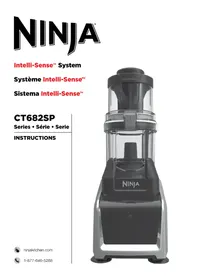 Notice NINJA INTELLISENSE CT682SP Robot ménager