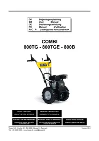 Notice Texas COMBI 800TGE Balayeuse