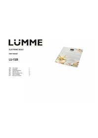 Notice LUMME LU1328 Balance
