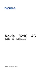 Notice NOKIA 8210 4G Téléphone portable