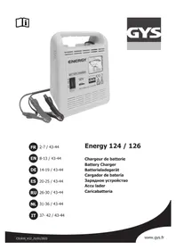 Notice GYS ENERGY 124 Зарядное устройство для батареек