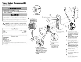 Notice LIFT-MASTER 041A6408 Serrure électronique