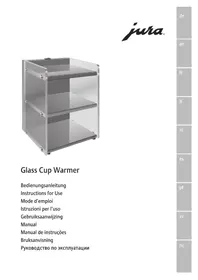Notice JURA GLASS CUP WARMER Machine à café