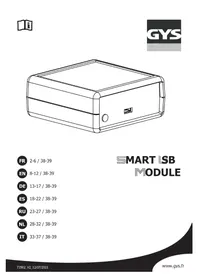 Notice GYS SMART USB MODULE электронный модуль