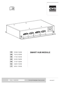 Notice GYS SMART HUB MODULE электронный модуль