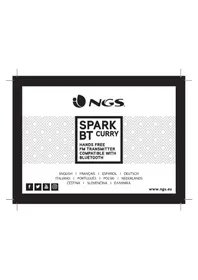 Notice NGS SPARK CURRY BT Trasmettitore FM
