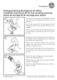 Notice IFM E20730 Kit de montage industriel