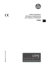 Notice IFM DX2032 Afficheur numérique