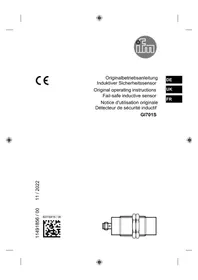 Notice IFM GI701S Inductive sensor