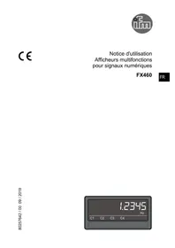 Notice IFM DX2031 Afficheur numérique