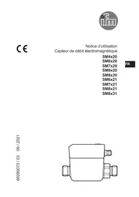 Notice IFM SM7621 Датчик потока