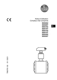 Notice IFM SDG207 Compteur d'air comprimé