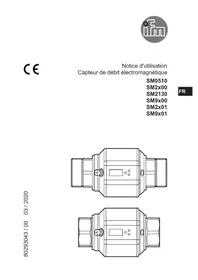 Notice IFM SM2400 Датчик потока