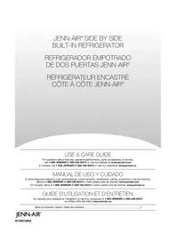 Notice JENN-AIR JS42NXFXDW Refrigerador