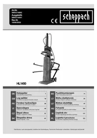Notice SCHEPPACH HL1450 Rozdružovač