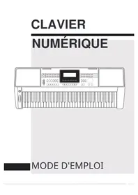 Notice Medeli A300W Clavier