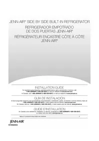 Notice JENN-AIR JPK48SNXWPS Refrigerador