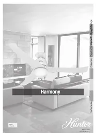 Notice HUNTER HARMONY Ventilateur