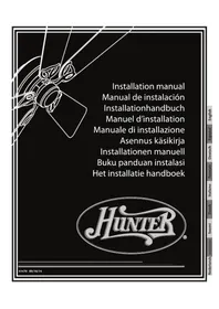Notice HUNTER SAVOY Ventilateur
