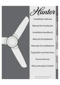 Notice HUNTER NOVA Ventilateur