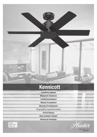 Notice HUNTER KENNICOTT Ventilateur