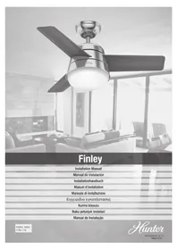 Notice HUNTER FINLEY Ventilateur