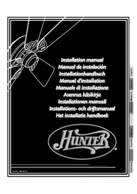 Notice HUNTER CARERA Ventilateur