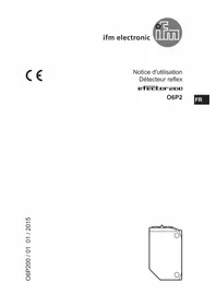 Notice IFM O6P200 Détecteur électronique