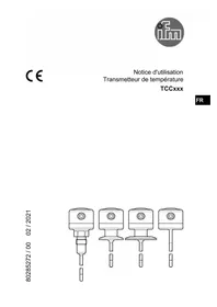 Notice IFM TCC231 Thermomètre électronique