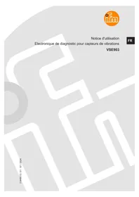Notice IFM VSE903 Appareil de mesure industrielle